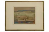 Untitled by William Sydney Causer, watercolour, offered Jul 2020
