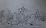 West SussexSpink label verso4 by Peter De Wint, pencil, sold Nov 2017