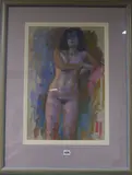 Spanish Girl I' signed 21.5 x 14.5in by Nicholas Verrall, watercolour and gouache, sold Nov 2017