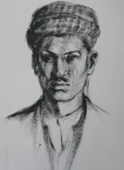 Untitled by Edward Nevil Prescott, charcoal, offered Nov 2017