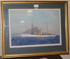 Untitled by Gregory Robinson, watercolour and gouache, sold Nov 2017