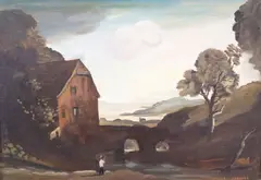 Untitled by Philip Hugh Padwick, oil on canvas, sold Oct 2017