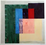 Untitled by Richard Roblin, acrylic on paper, sold Oct 2017