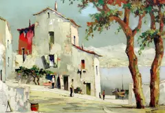 Untitled by Cecil Rochfort D'Oyly-John, oil on canvas, sold Oct 2017