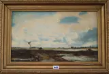 Lanndscape, 11 x 19ins by Edmund Morison Wimperis, oil, sold Oct 2017