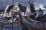 Aran'signed and inscribed7 x 10.5in by Mick Rooney, ink and watercolour, sold Oct 2017