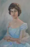 Untitled by John Strevens, oil on canvas, sold Oct 2017