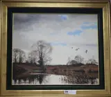 Wild Flight'signed50 x 60cm by William Robert Jennings, oil on canvas, sold Oct 2017