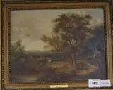 Untitled by George Vincent, oil on canvas, sold Oct 2017