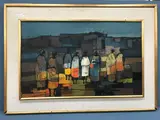 Untitled by Jan Dingemans, oil on board, offered May 2026