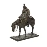 Knight by Riccardo Ripamonti, Dark patina bronze, sold Apr 2026