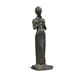 Girl by Paolo Troubetzkoy, Dark patina bronze, sold Apr 2026