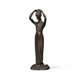 La posa by Paolo Troubetzkoy, Dark patina bronze, sold Apr 2026