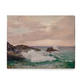Marina a Nervi - Mattino by Adolfo Giuseppe Rolla, Oil on board, sold Apr 2026