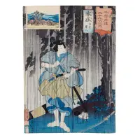 Honjo: Shirai Gonpachi by Utagawa Kuniyoshi, Large format woodblock print ( oban ) from the series "Sixty-nine Stations of the Kisokaido Road" (Kisokaido rokujukyu t, sold Apr 2026