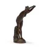 Tuffolina by Odoardo Tabacchi, Dark patina bronze, sold Oct 2025
