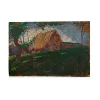 Paesaggio presso Cumiana by Felice Carena, Oil on board, signed and titled lower right recto, sold Oct 2025