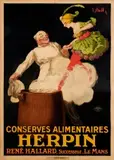 Conserves alimentaires Herpin by J. Stall, Color lithograph, Imp, sold Sep 2026