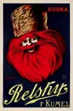 Vodka Relskys by Leonetto Cappiello, Color lithograph, Imp, sold Sep 2026