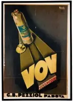 VOV Rinvigorisce by Marcello Nizzoli, Color lithograph, Edizioni Star, Milano, sold Sep 2026