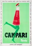 Campari Soda corre col tempo! by Franz Marangolo, Offset, IGAP, Milano-Roma-Torino, sold Sep 2026