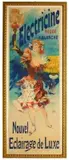 Electricine by Lucien Levefre, Color lithograph, Chaix, Paris, sold Sep 2026