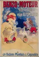 Benzo-Moteur by Jules Chéret, Color lithograph, Imprimerie Chaix, Paris, sold Sep 2026