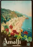 Amalfi by Mario Borgoni, Color lithograph, Richter & C, sold Sep 2026