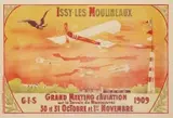 Issy-les-Moulineaux / Grand Meeting d’aviation by E. A. Forterre, Color lithograph, Affiches d'Art, E, sold Sep 2026