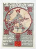 Assicurazioni Generali Venezia by Gian Luciano Sormani, Color lithograph, Stabilimento Grafico M, sold Sep 2026