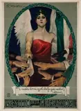 Prestito della Liberazione by Achille Mauzan, Color lithograph, Off, sold Sep 2026