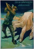 Per la liberazione sottoscrivete! by Achille Mauzan, Color lithograph, Off, sold Sep 2026