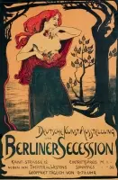Berliner Secession by Ludwig von Hofmann, Color lithograph, Druck Star Printing (Alex Hoenig), Berlin, sold Sep 2026