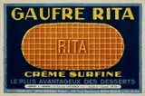 Guafre Rita by Léon Dupin, Color lithograph, A, sold Sep 2026