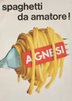 Agnesi / Spaghetti da amatore! by Studio Testa, Offset, Arti Graf, sold Sep 2026