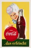 Coca Cola das erfrischt by Anónimo, Color lithograph, unknown printer, sold Sep 2026
