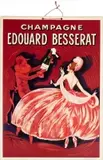Champagne Edmond Besserat by Gaston Marechaux, Color lithograph on cardboard, B, sold Sep 2026