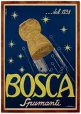 BOSCA Spumanti by Valsecchi, Color lithograph, Ponzetto, Torino, sold Sep 2026