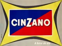Cinzano by Jean Colin, Color lithograph, Courbet, Paris, sold Sep 2026