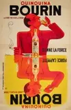 Quinquina Bourin by Jacques Bellenger, Color lithograph, Etabl, sold Sep 2026