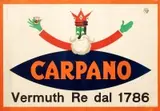 Carpano / Vermuth Re dal 1786 by Studio Testa, Offset, M&G Pirovano, Bergamo, sold Sep 2026