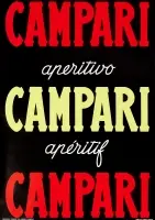 Campari aperitivo by Anónimo, Color lithograph, Trueb S, sold Sep 2026