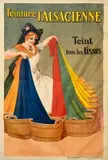 L'Alsacienne teint tous tissus by Dorfi, Color lithograph, Imp, sold Sep 2026