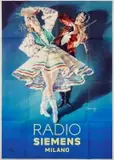 Radio Siemens Milano by Serafino Campi, Color lithograph, Arti Graf, sold Sep 2026