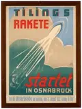 Tilings Rakete by Ertman, Color lithograph, unknown printer, sold Sep 2026