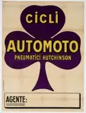 Cicli Automoto by Anónimo, Color lithograph, Affiches Gaillard, Paris, sold Sep 2026