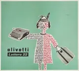 Olivetti / Lettera 22 (later reprint) by Raymond Savignac, Color lithograph, stampato a cura dell'Archivio Storico Olivetti, Ivrea, sold Sep 2026
