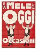 E. & A. Mele & Ci. / Oggi Occasioni by Franz Laskoff, Color lithograph, Off, sold Sep 2026
