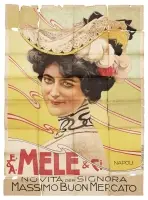 E. & A. Mele & Ci. / Novità per Signora by Achille Beltrame, Color lithograph, Off, offered Sep 2026