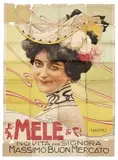 E. & A. Mele & Ci. / Novità per Signora by Achille Beltrame, Color lithograph, Off, offered Sep 2026